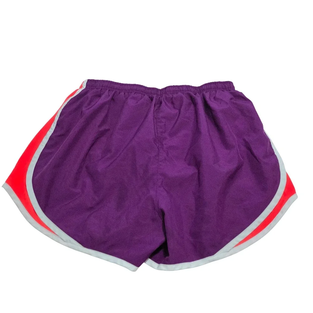 Nike Dri-FIT Tempo Running Shorts Womens Medium Purple‎ Pink Mesh Athletic Gym
